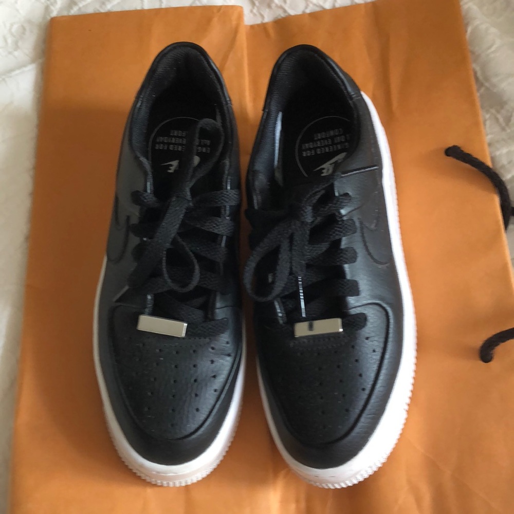 Brand new Black Nike Air Force 1 sneakers  size 5